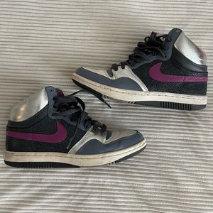 Nike Court Force High Gray, size 8